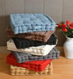 Booster Pad Cotton Tufted Chair Thick Firm Seat Cushion Riser Elderly Adults