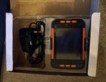 Portable DVB-T Receiver 3.5in LCD Black/Orange ZJ-0009 UK Plug Manual