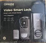 New GHome KD9 Video Smart Door Lock Doorbell - 3in1