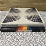 1980 National Geographic Our Universe Book Roy Gallant & Space Kit Record Slides