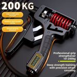Heavy Duty Hand Gripper Adjustable Grip Strength Trainer Forearm Exerciser