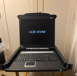 ATEN CL1000M Single Rail LCD Console 100-240VAC 50/60Hz 1A