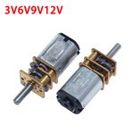 N20 Gearmotors 3V 6V 12V DC Reversible High Torque Precision Metal Gear Motor