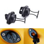 2pcs/set universal drain plug kit plugs bung for dinghy kayak canoes xw~