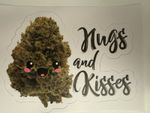 THC STICKER BUDS CANABIS STICKER FUNNY CANABIS BUDDY FUN STICKER