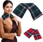 Microwave Heat Wheat Pack With Fleece Cover Pain Relief Shoulder Neck Warmer