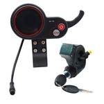 QSS4 36V60V Thumb Throttle LCD Display3PIN Lgnition Lock Key for Zero 8