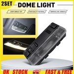 2x Front Interior Roof Light 3B0947105C For Seat Leon Skoda Fabia VW Transporter