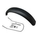 Bike Mudguard 20 Inch Wide Tire Front and Rear Mud Protector for Fat Bike