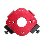 Corner Radius Template Radius Jig Router Templates Corner with Removable Clip