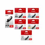 Original Canon PGI-570XL / CLI-571XL Ink Cartridges For Pixma TS5051 TS5050 Lot