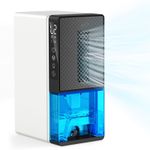 HomeNova Quiet Dehumidifier for Bedroom, 2300ml Small Dehumidifiers White 