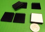Heatsink CPU Games IC Heatsinks Video 6mm x 30mm Square SET Adhesive  x 1pc 