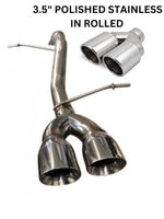 Fiesta ST 180 Sports Exhaust Back Box REAR muffler Delete PIPE DYNAMICS 