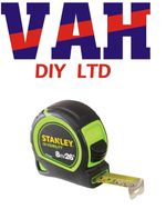 Stanley Hi-visibility/Hi-Viz Tylon Tape 8m (26ft)