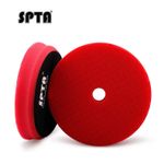 SPTA 1Pc 5 Inch T10 Fine Finish Foam Buffing Polishing Pad for RO/DA Car Buffer