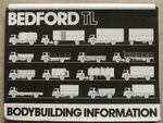 BEDFORD TL Trucks Bodybuilding Information Sign Writers Drawings Manual 1980s