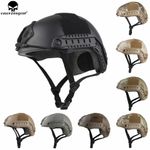 EmersonGear Tactical Fast Helmet Airsoft MH Type w/ NVG Shroud+Side Rail casque