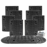 HEAVY DUTY 10MPH All Black Speed Ramp Kit (50mm) - All sizes