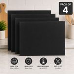 Heavy Duty Teflon Oven Cooker Liners Non Stick Lining 40cm x 50cm Pack of 4