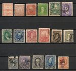 Argentina Stamps 1858-1892 Collection Of 17 Stamps Used/Mint Hinged