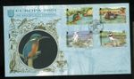 2001 GUERNSEY  Europa - BIRDS     BENHAM Kingfisher Cover