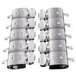 10X Film Negative Develop Drying Clips Top Bottom Lead For 135 120 B&W Darkroom