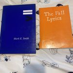 The Fall Mark E Smith Lyric Books Volumes 1 and 2 First Edition Paperback