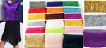 Tassel Fringe Trim 10 cm, 15 cm, 30 cm, 50 cm, 100cm  Drop, Dance, Dress,(#1-#4)