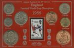 England Vintage World Cup Final Winners Retro Coin & Stamp Fan Gift Set 1966