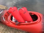 RUK Sports Kayak Buoyancy Airbag Airbags 85cm RED -PAIR Split Stern - 16 Litres