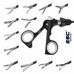 Laparoscopic Instruments Forceps Grasper Scissor and Monopolar Bipolar Maryland