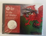 Royal Mint Pride of Wales 2016 UK £20 0.999 Fine Silver Commemorative Coin