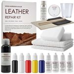 Leather Repair Kit for Furniture Sofa Car Seat Couch Scuffs Scratches rips Holes