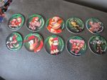 Lot Of ×10 Vintage kellogs Coco Pops Nintendo Donkey Kong Pogs