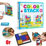Creative Color Stack Challenge, Color Matching Puzzle Game Early Educational Toy