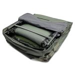 Abode® Deluxe Padded Carp Fishing Chair Bedchair Bed Carry Bag