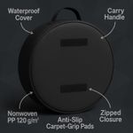 4 x XXXXL Car / Van Spare Tyre Cover Wheel Bag Storage For Any wheel XXXXL 00