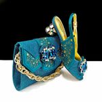 Newest Design Metal and Rhinestone Design Style Party Wedding Peep Toe High