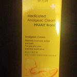 MUAY Medicated Analgesic Cream, Yellow, Unisex Cream Formulation
