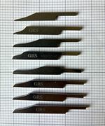 GRS HSS QC-40 Graver Tool Tips/Burins Set, 7-Piece with Graver