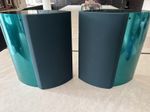 Bang & Olufsen BeoLab 4000 Pair Green Active Speakers + Wall Brackets