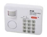 WIRELESS MOTION SENSOR ALARM WITH SECURITY KEYPAD PIR HOME GARAGE SHED CARAVAN