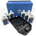 Bmw 6 Speed Transmission Gearbox Sump Pan Filter Kit Inc Oil Genuine ZF Auto 6HP