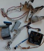 Joblot of COMPUTER PARTS AND CABLES PC - Bundle