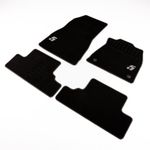 Renault 5 E-Tech Premium Floor Mats Carpet Textile 4 Pcs Front Rear Set Genuine
