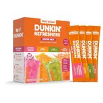 Dunkin’ Refreshers Drink Mix Variety Pack 30ct Zero Sugar Energy | USA IMPORT