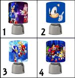 SONIC THE HEDGEHOG TOUCH TABLE BEDSIDE LAMP KIDS ROOM CHOOSE FROM 4 DESIGNS
