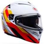 Bell Lithium Nova ECE Motorcycle Helmet White Red