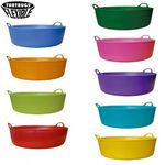 Red Gorilla Flexible tubs Feed Skip Shallow Bucket 5litre
